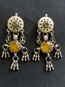 Vintage Yellow Earrings