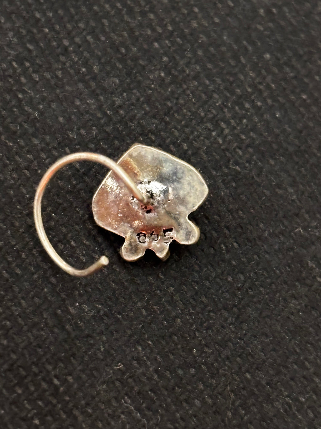 Silver Turquoise Nosepin