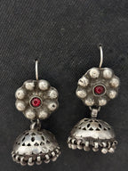 Vintage Silver Jhumka