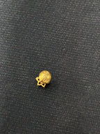 Silver Goldplated 3 Stone Nosepin
