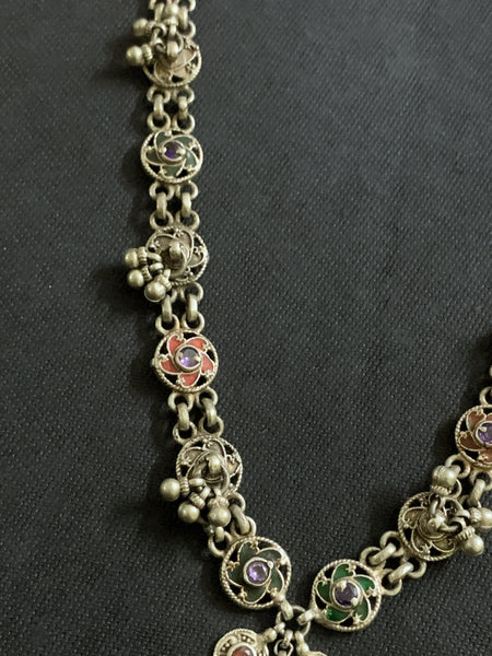 Vintage Enamelled Neckpiece