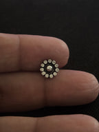 Silver Daisy Nosepin