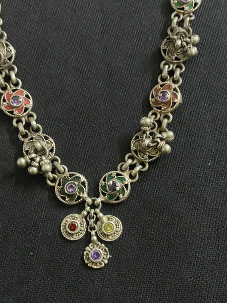 Vintage Enamelled Neckpiece