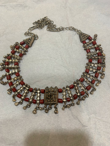 Vintage silver Yemeni Necklace