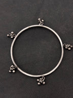 Silver Bangle With Gungroo