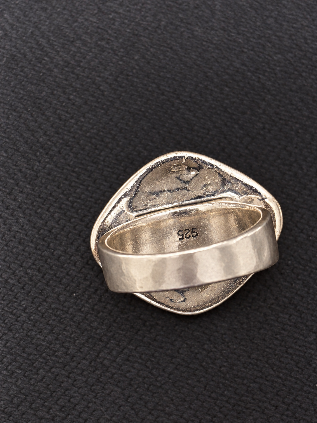 Silver Contour FingerRing