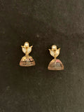 Jadau and Semi Precious Stone Earrings