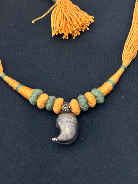 Vintage Silver Mango Pendant