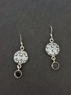 Lightweight Silver Rawa work Earrings