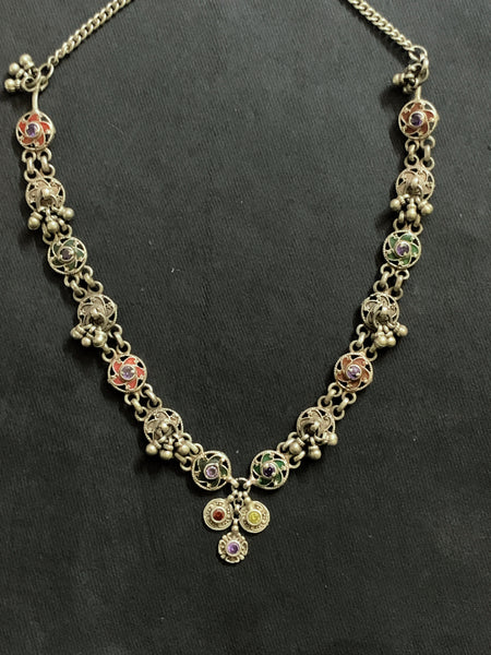 Vintage Enamelled Neckpiece