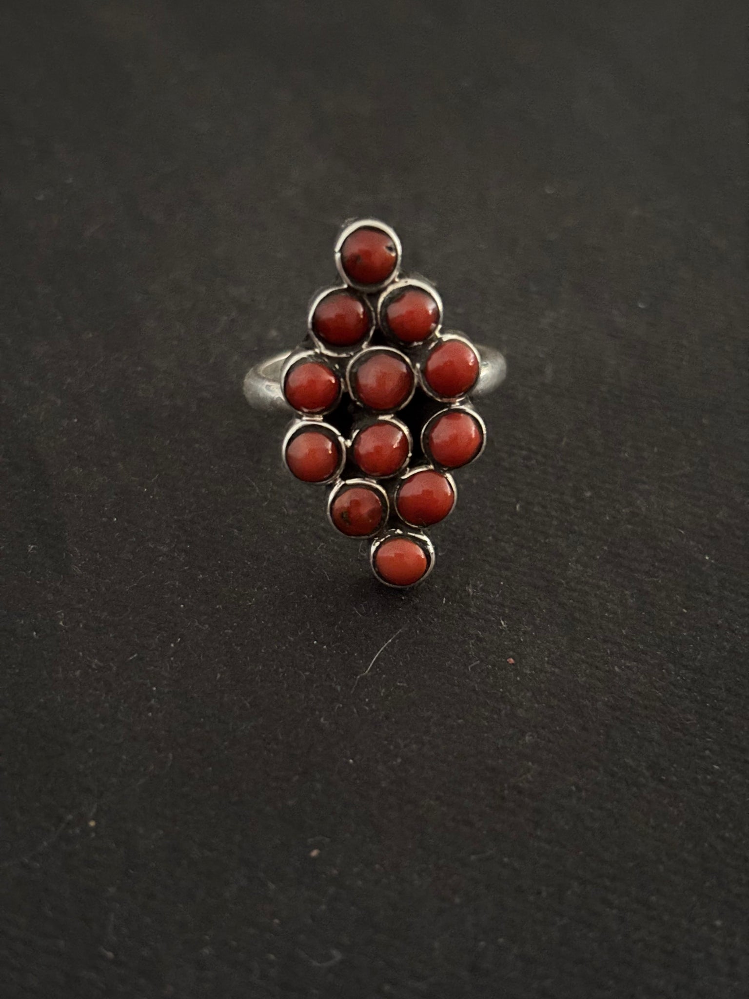 Coral Finger Ring