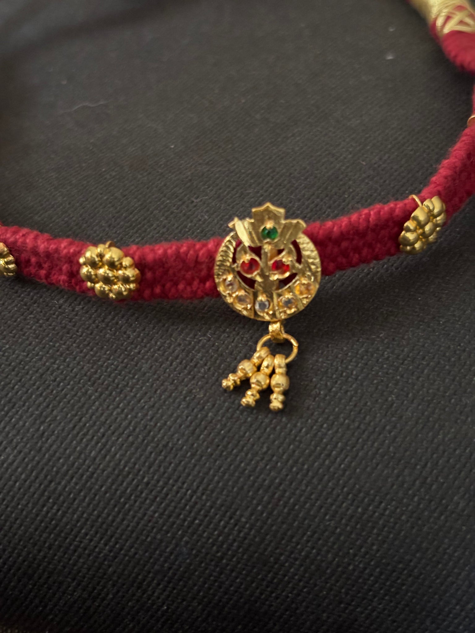 Light weight Silver Gold Polished Kanthi