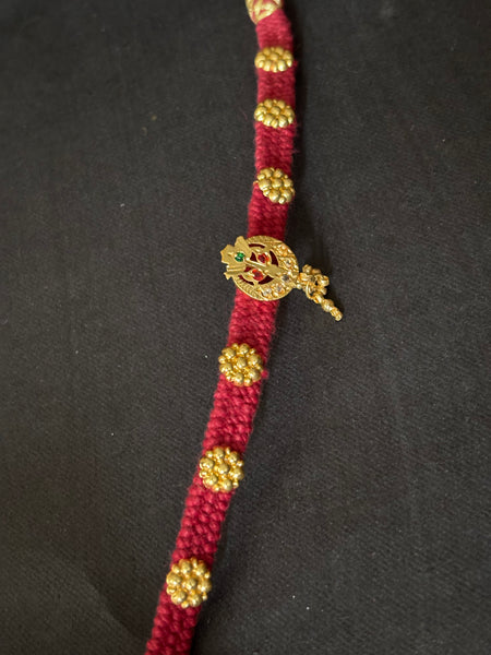 Light weight Silver Gold Polished Kanthi