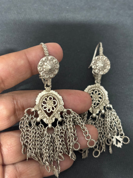 Vintage silver Danglers