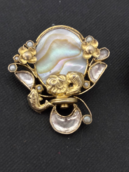 Silver Mother of Pearl Earrings