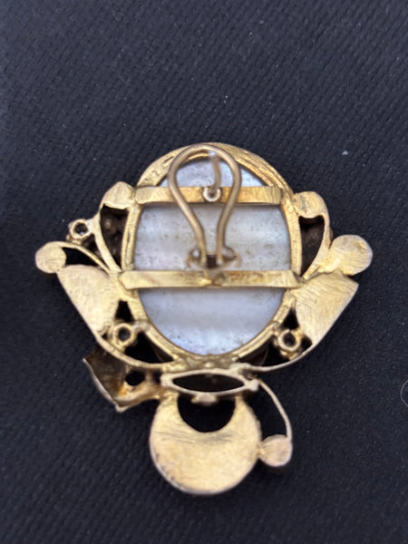 Silver Mother of Pearl Earrings