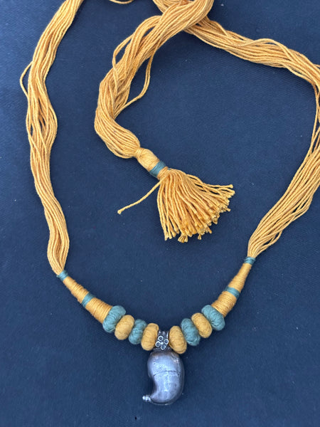 Vintage Silver Mango Pendant