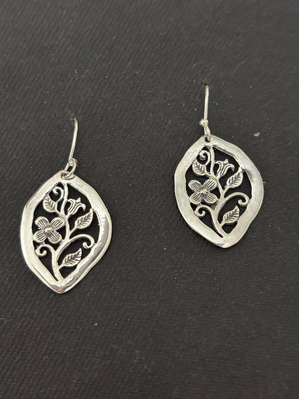 Light Weight Silver Earrings