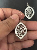 Light Weight Silver Earrings