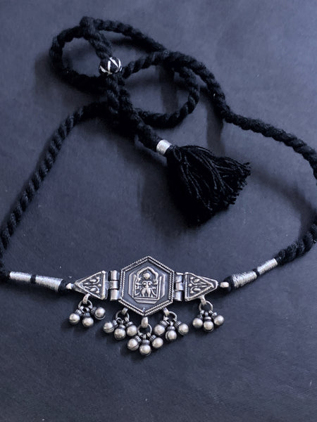 Silver Bajuband Choker