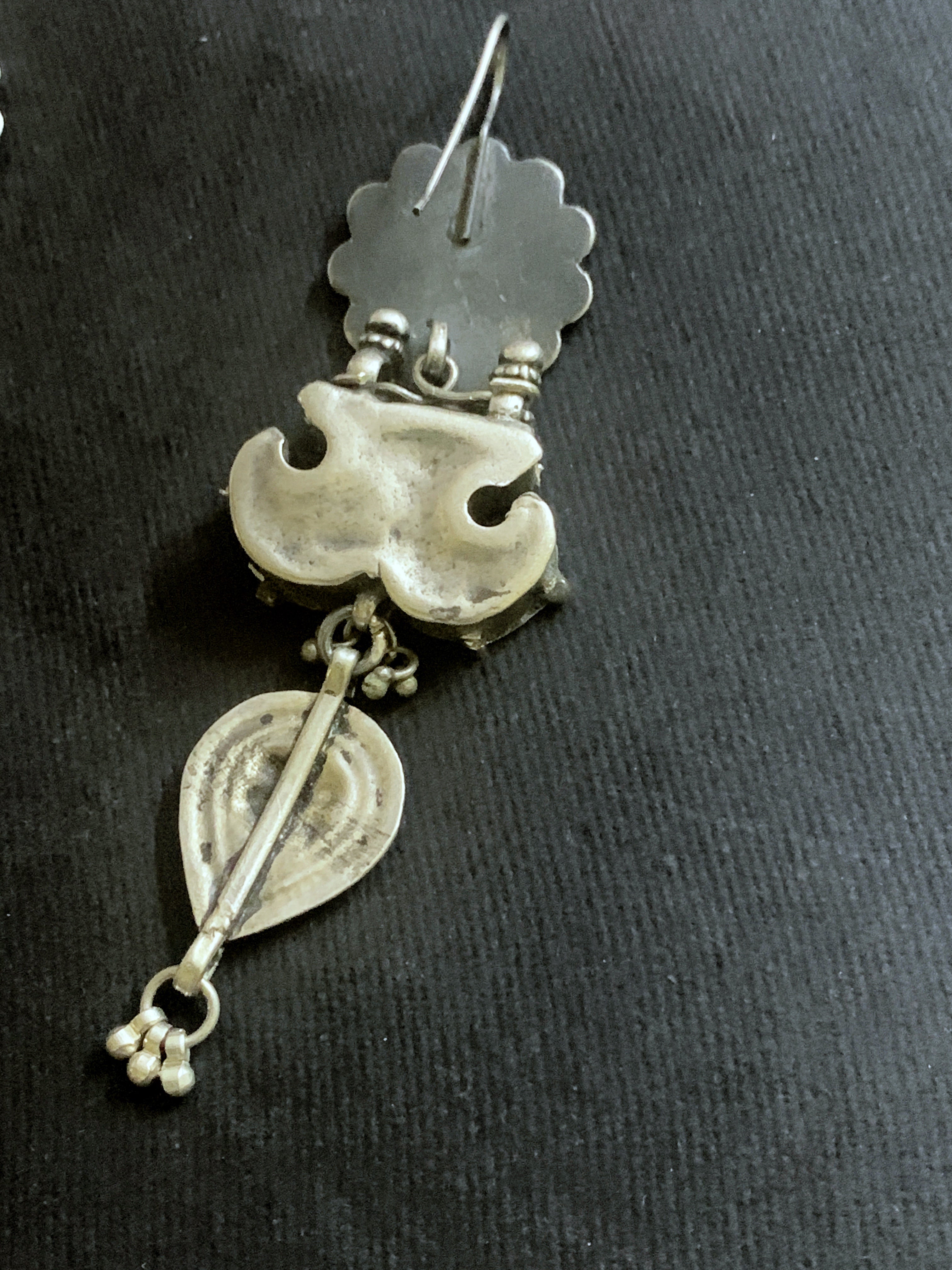 Assembled Silver Earrings