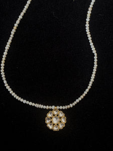 Phool and Pearl Necklace