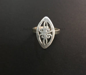 Silver Cutwork Toe ring