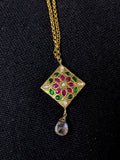 Delicate Kundan Pendant