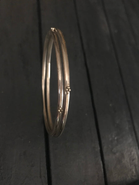 Silver Thin Rawa Bangles