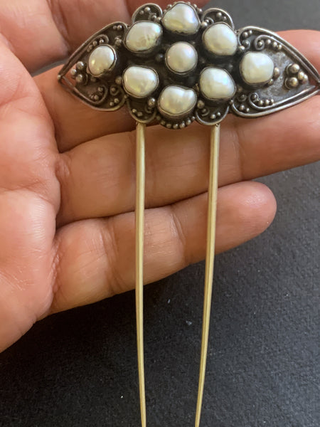 Sea Pearls Hair Pin
