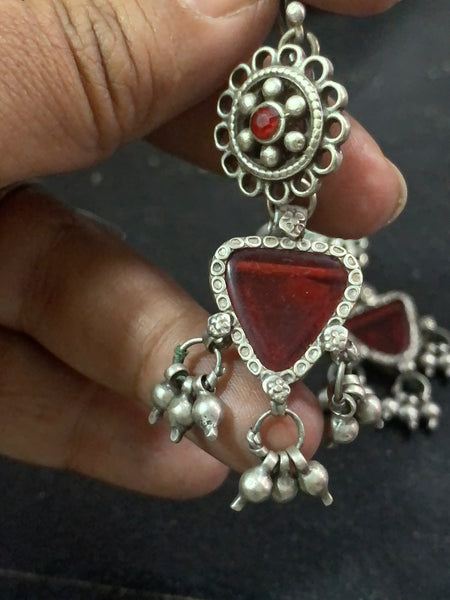 Vintage Red Earrings