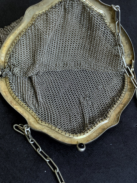 Vintage Silver Purse