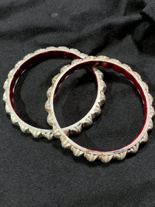 Vintage Silver Lac Bangle