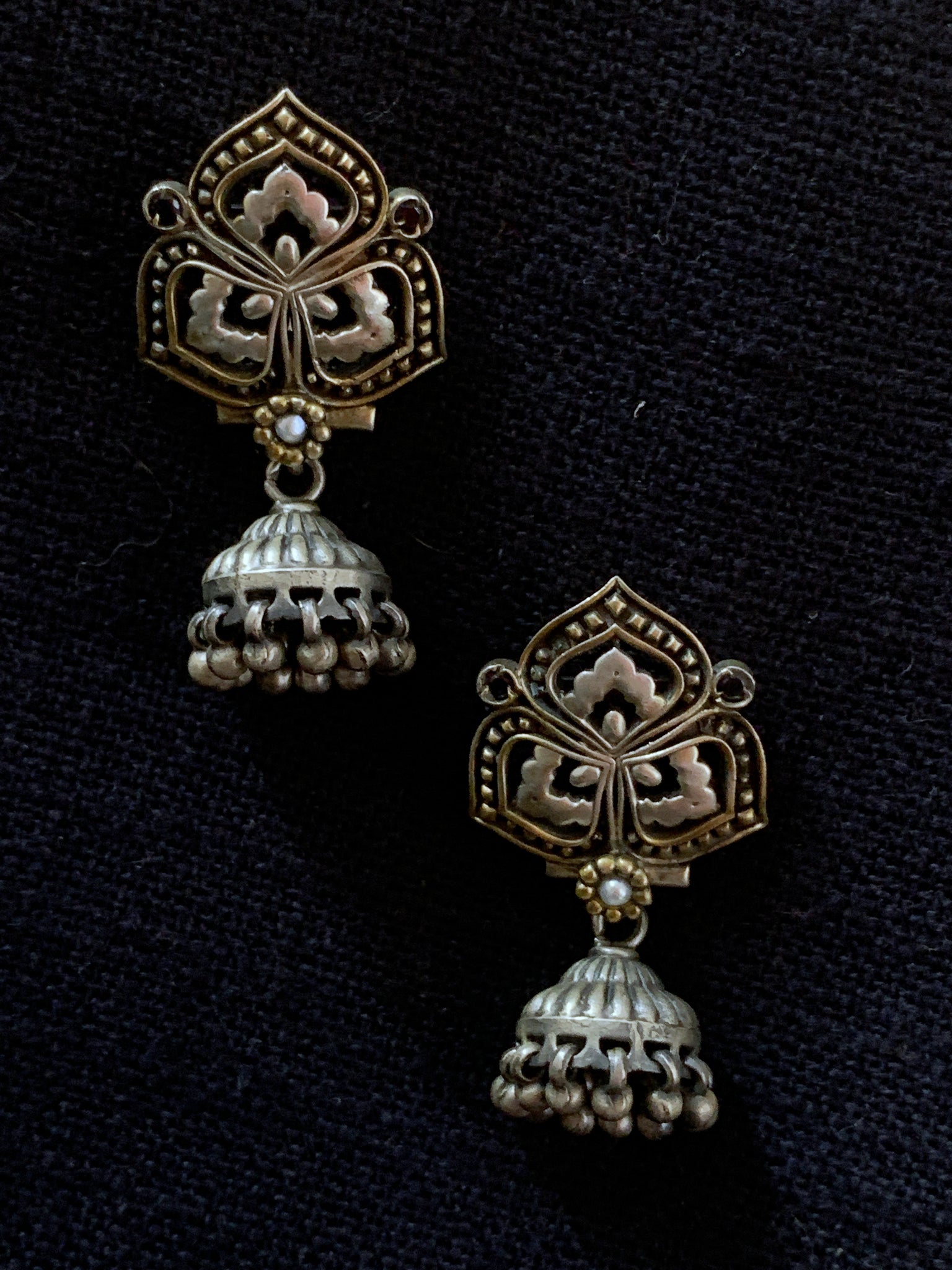 Dual Tone Small Jhumka