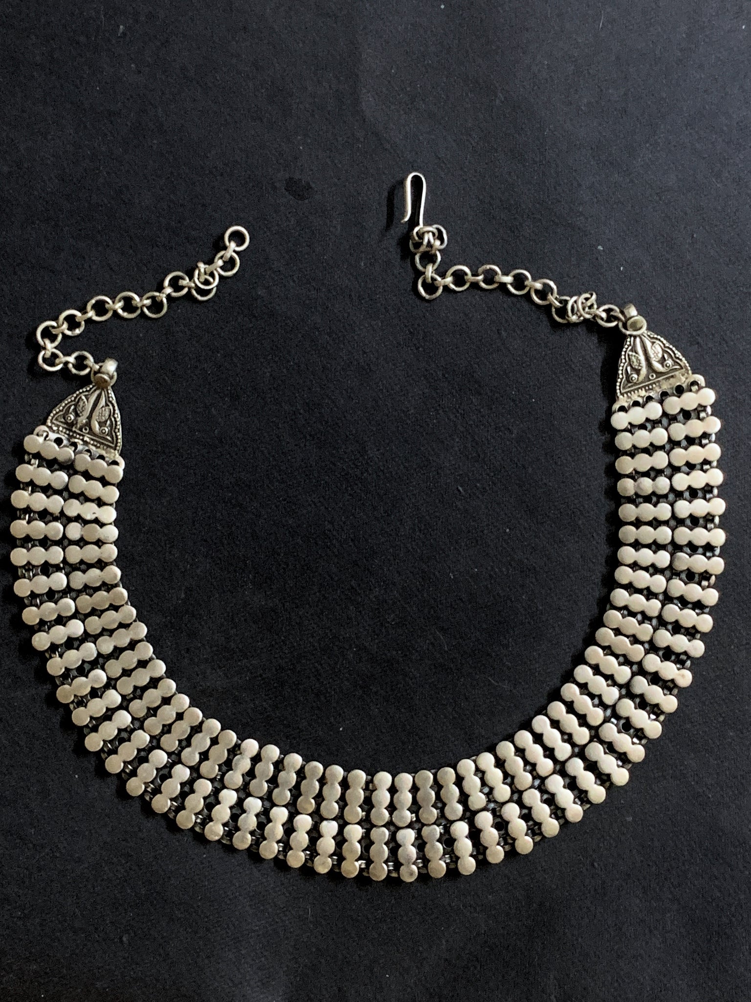 Silver Collar Necklace