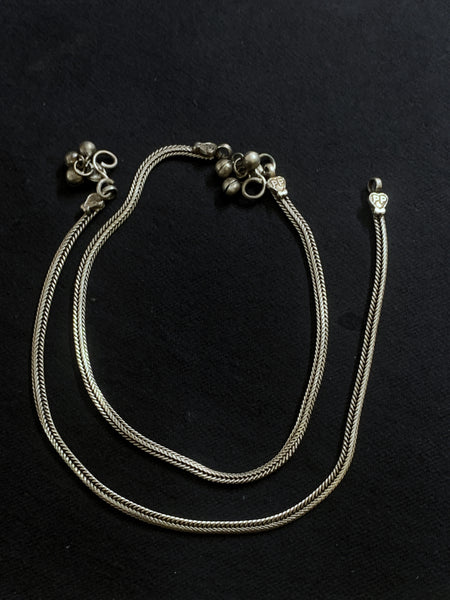 Silver Chain Anklet