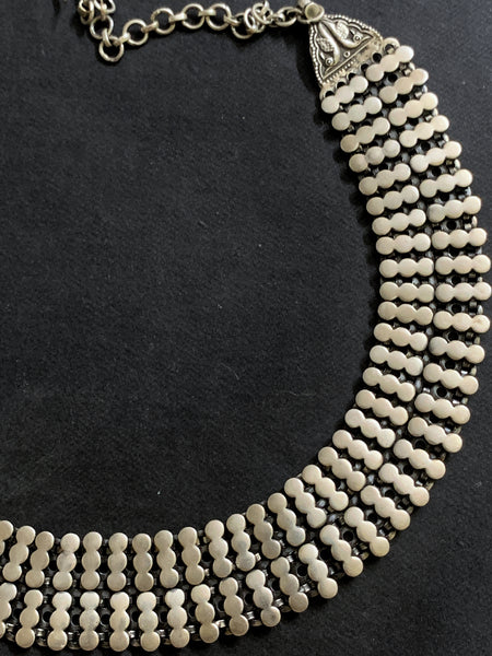 Silver Collar Necklace
