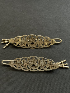 Silver Cutwork Hairclip
