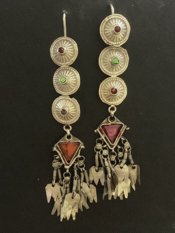 Silver Vintage Danglers